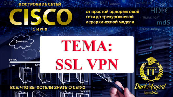 Изображение темы SSL VPN на Cisco ASA